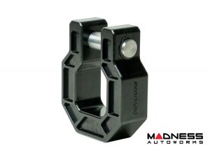 Ford Bronco Billet D-Ring - Royal Show Shackle - Aluminum - Black - Single